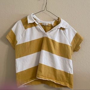 Madewell Striped Collared Shirt